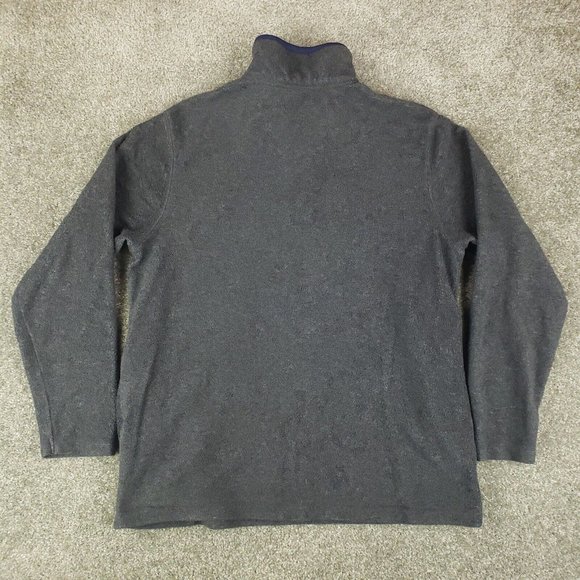 Whinny the Pooh Pull Over Medium M Womens Gray Long Sleeve Fleece 1/4 Zip - Picture 7 of 9